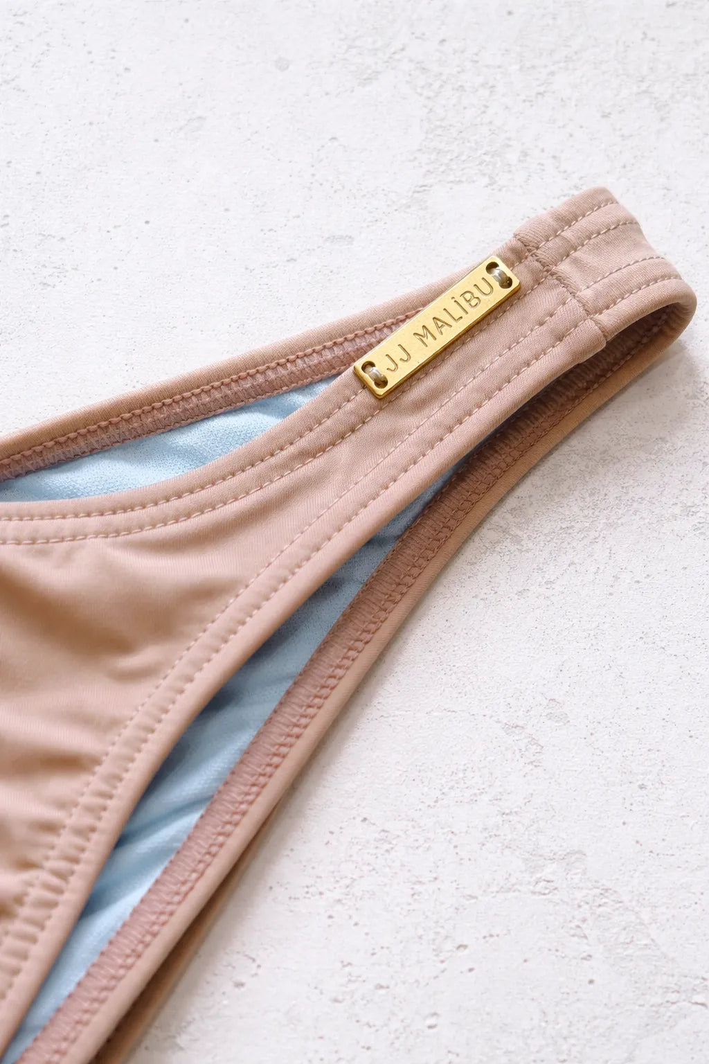 JJ Malibu Men's Classic Scrunch-Butt Swim Briefs - Nude Pink