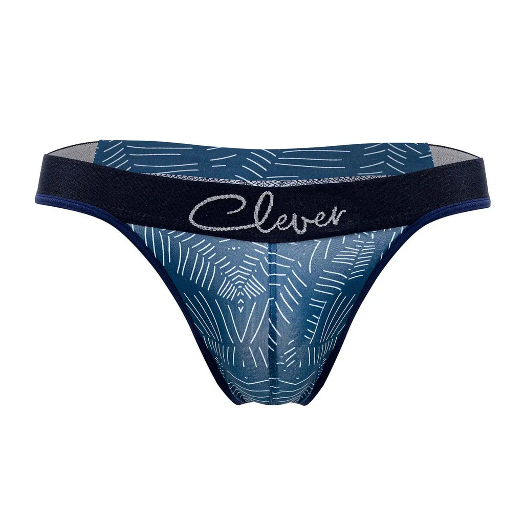 Clever Moda 남성 속옷 1416 러쉬 스트링 팬티 색상 다크 블루