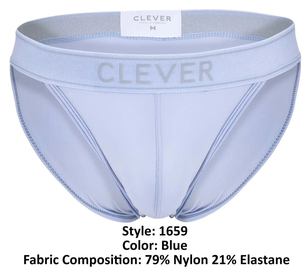 Clever Moda メンズ下着 1659 Imagination ビキニ ブルー