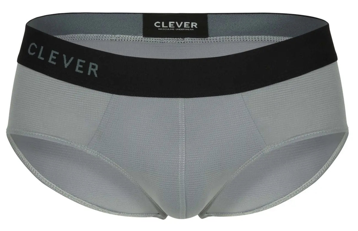 Clever Moda メンズ下着 1862 Oneal ブリーフ カラー グレー