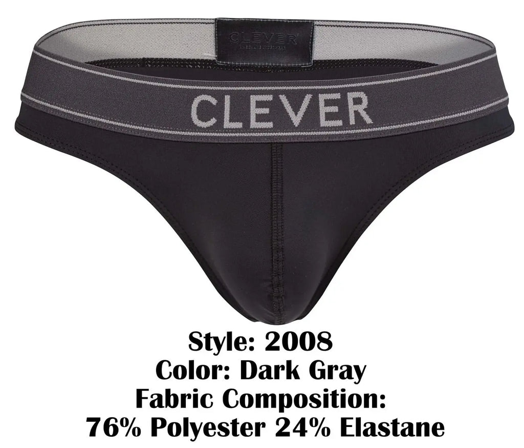 Clever Moda メンズ下着 2008 ローソング ダークグレー