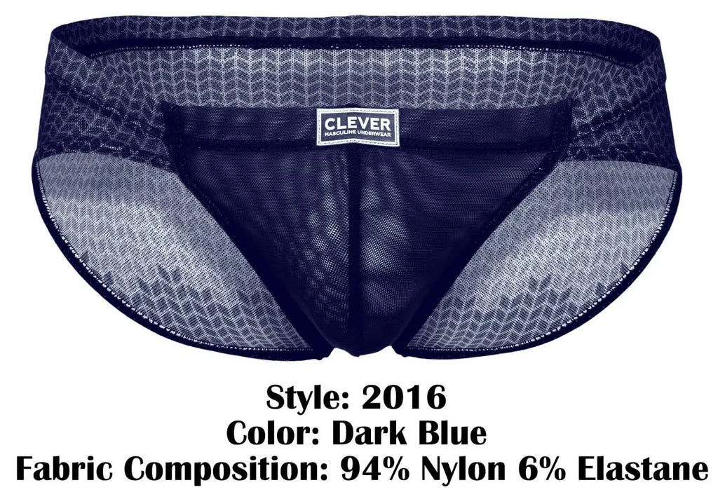 Clever Moda メンズ下着 2016 Mosaico ブリーフ ダークブルー