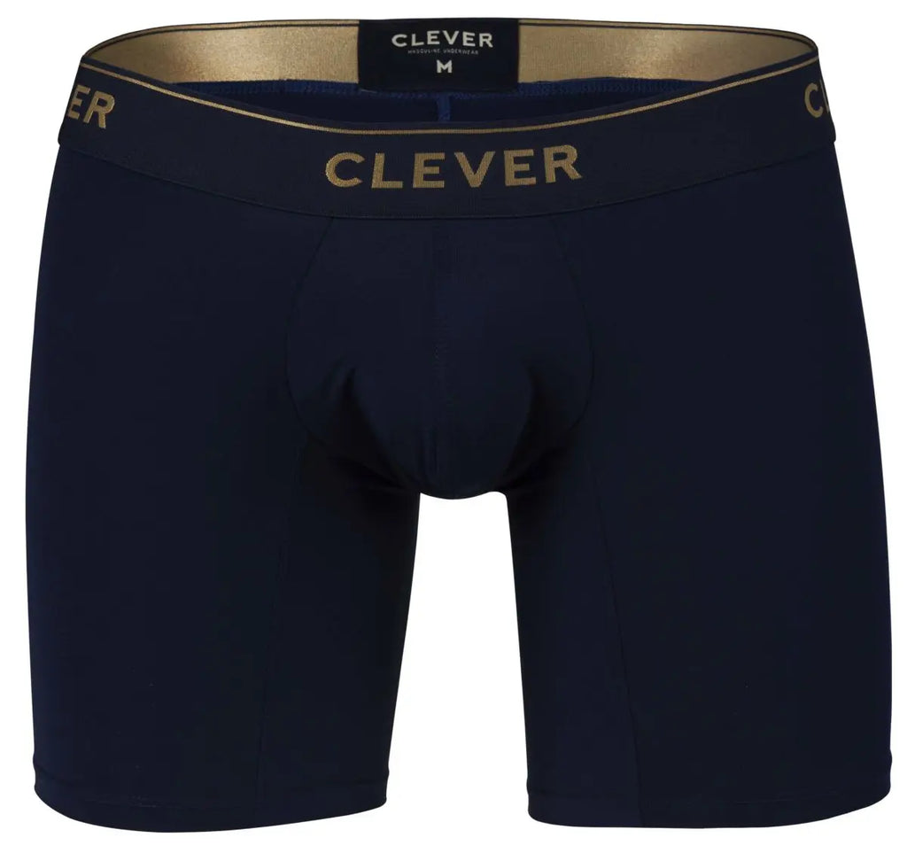 Clever Moda 남성용 속옷 2027 바야돌리드 복서 브리프 색상 다크 블루