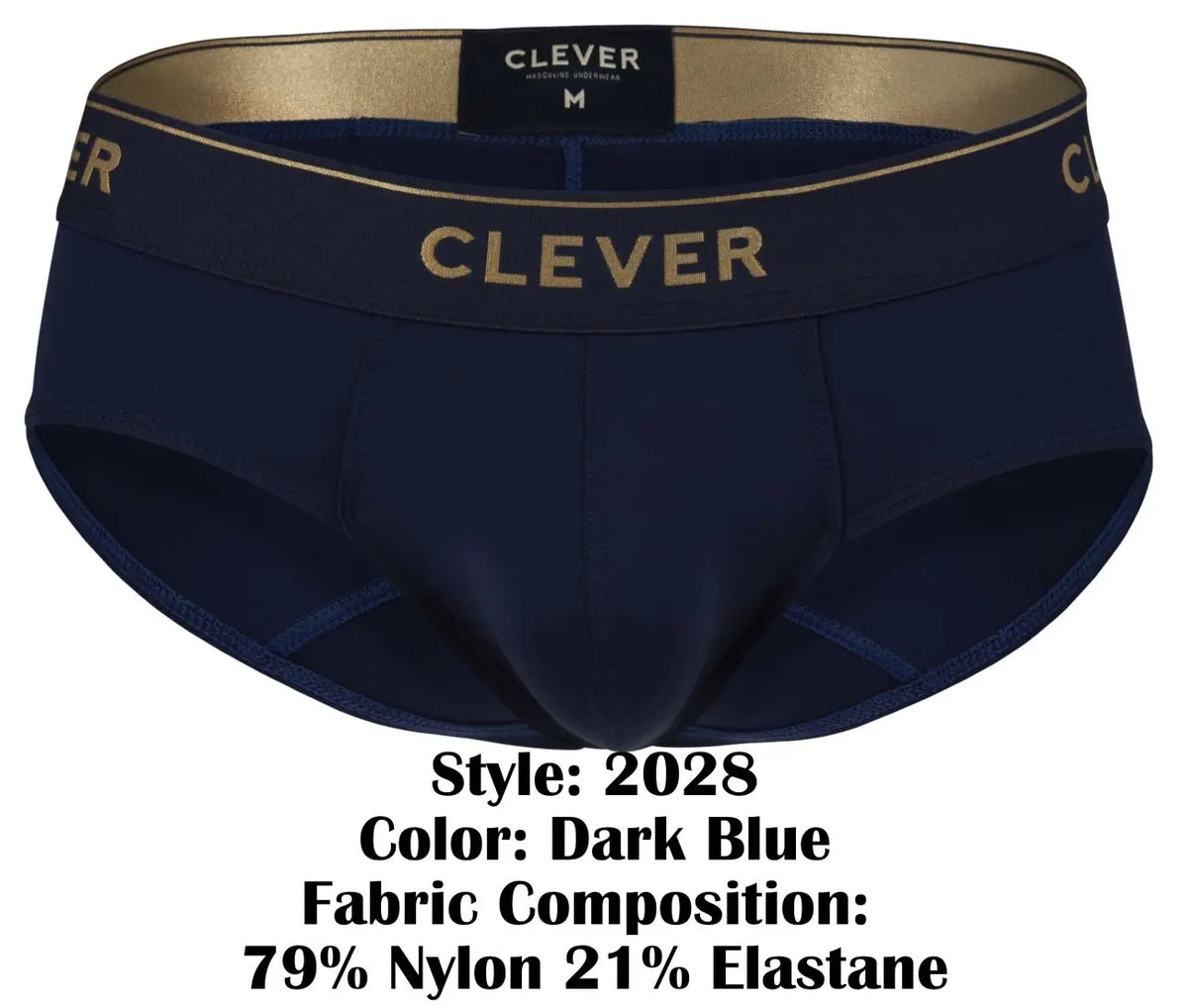 Clever Moda メンズ下着 2028 Valladolid ブリーフ ダークブルー