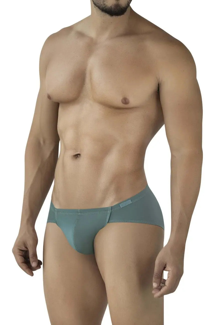 Clever Moda 남성 언더웨어 2043 Mendoza Briefs 색상 Green