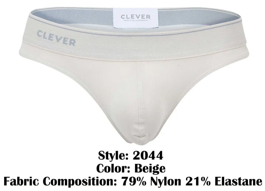 Clever Moda メンズ下着 2044 Mendoza Tバック ベージュ