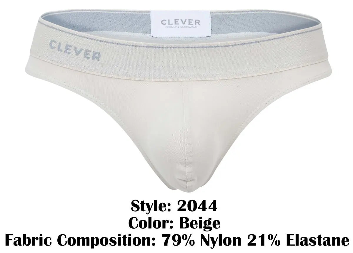 Clever Moda メンズ下着 2044 Mendoza Tバック ベージュ