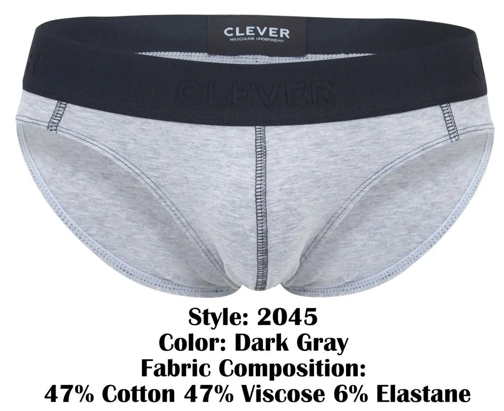 Clever Moda メンズ下着 2045 Catamarca ブリーフ ダークグレー