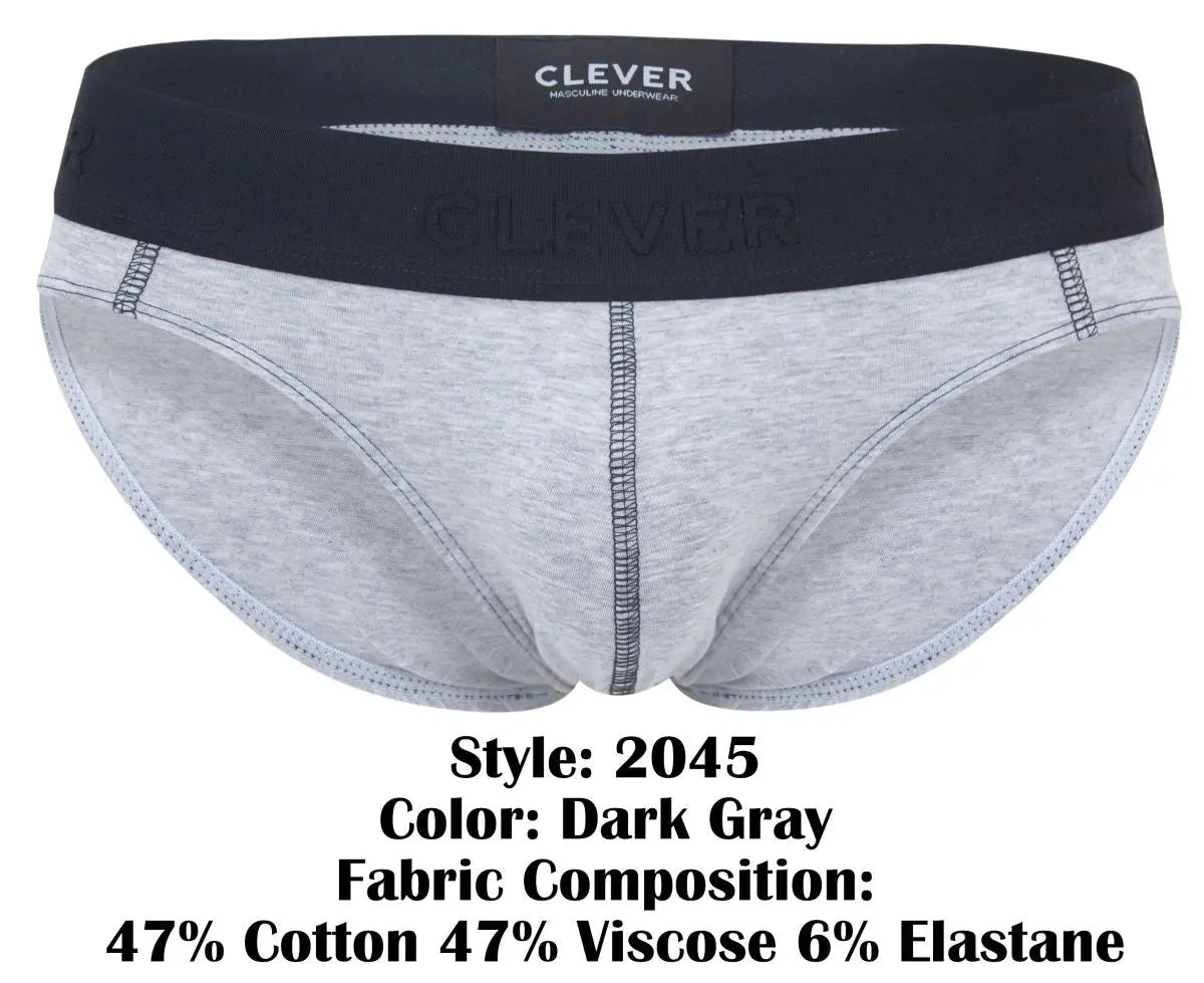 Clever Moda メンズ下着 2045 Catamarca ブリーフ ダークグレー