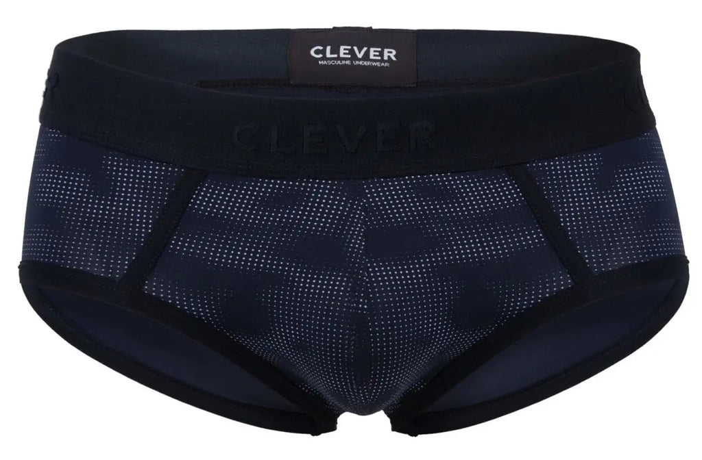 Clever Moda 남성 속옷 2053 밀리타르 브리프 색상 블랙