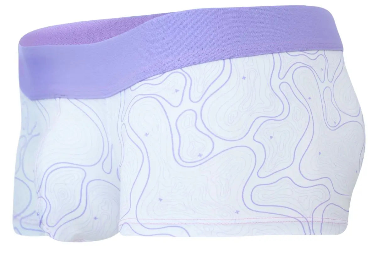 Clever Moda メンズ下着 2056 Maze Trunks カラー ライラック