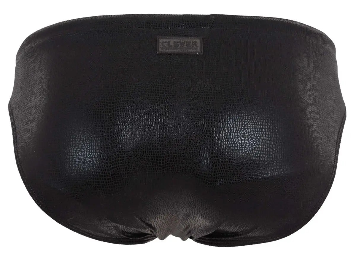 Clever Moda メンズ水着 2065 Gorgona スイムブリーフ 色:ブラック