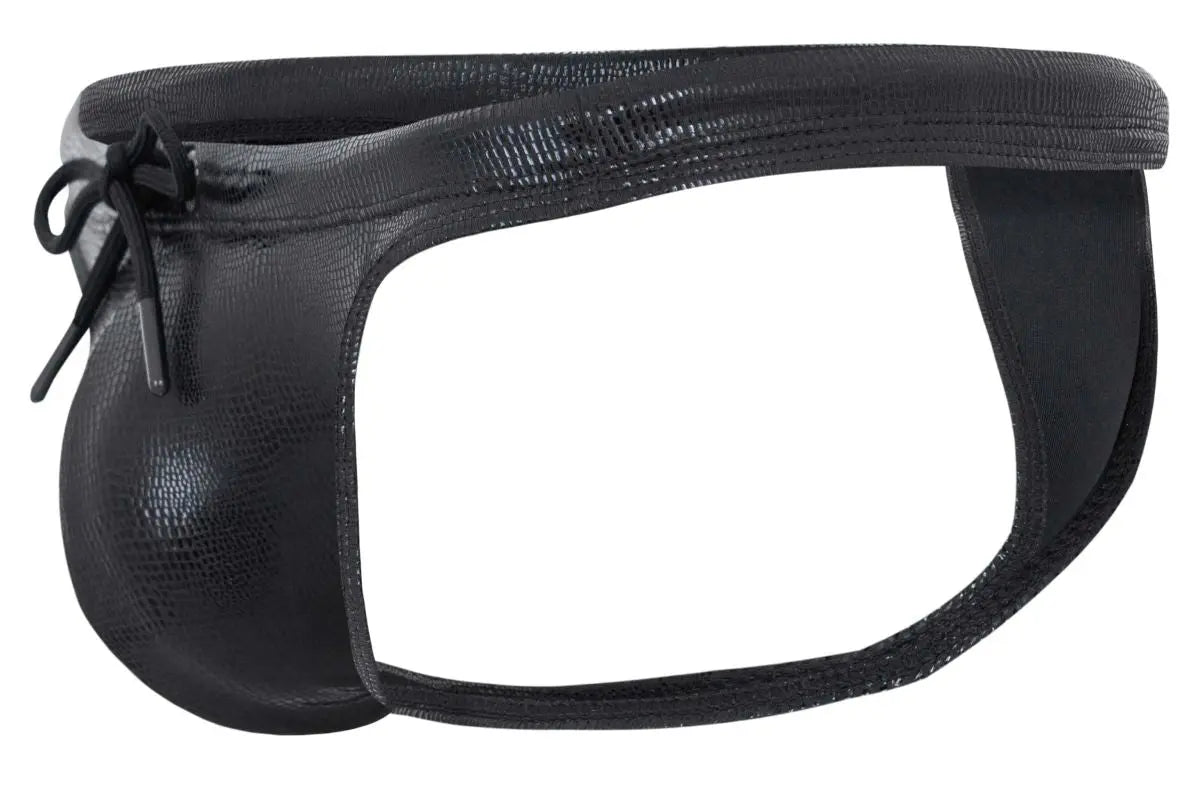 Clever Moda 남성 수영복 2071 Gorgona 스윔 끈팬티 색상 블랙