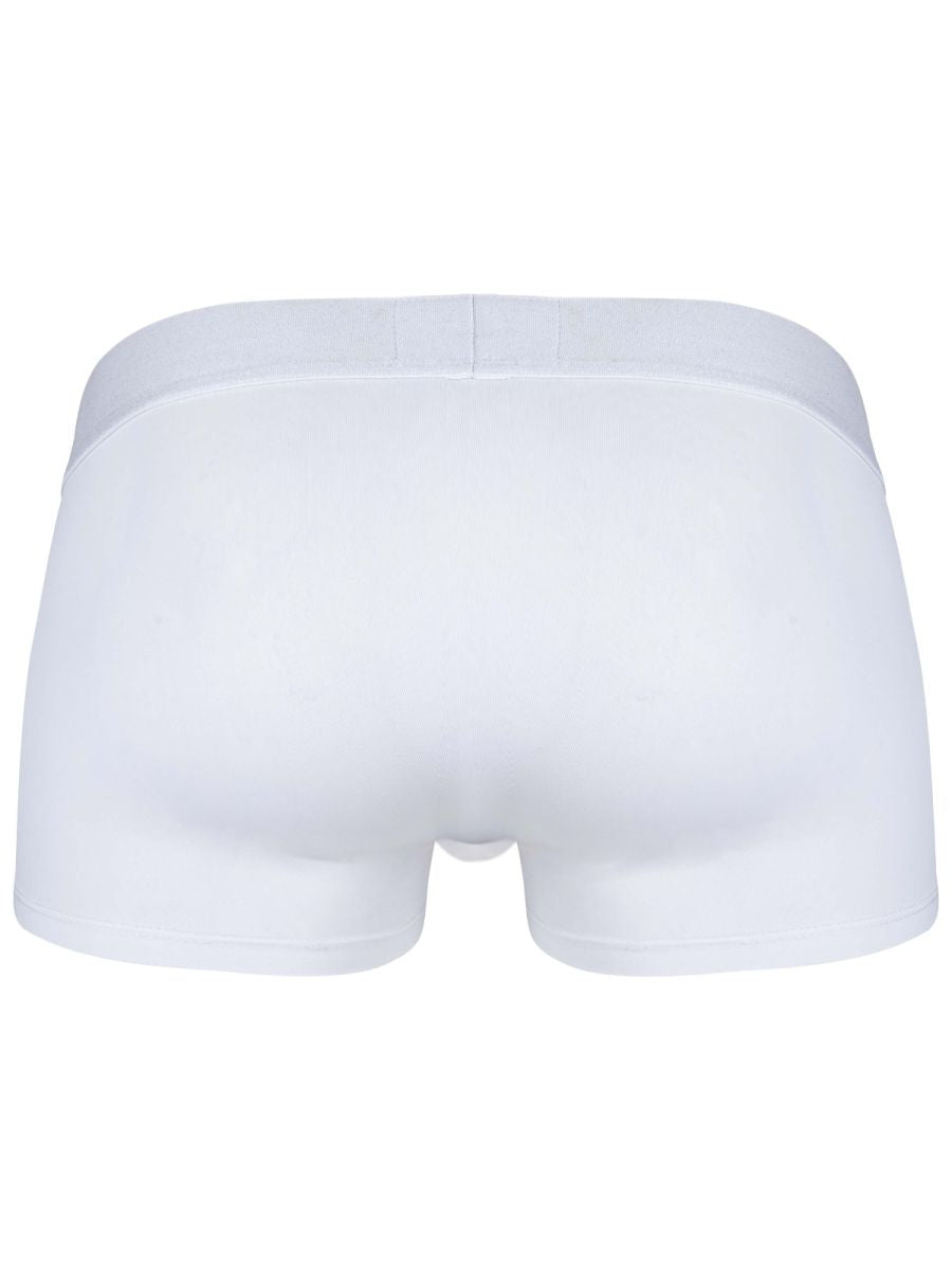 Clever 26207 Men's Underwear Mompox Trunks Sleek Ergonomic Fit Color White