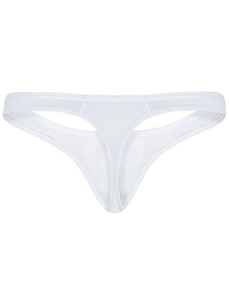 Clever 26211 Men's Underwear Murillo Thongs Sleek Minimalist Fit Color White