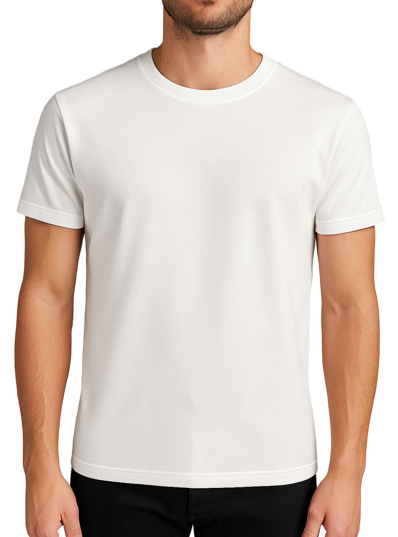 Players Big & Tall Man's Cotton Crew Neck T-Shirt (2-pack), Combed Cotton Tees
