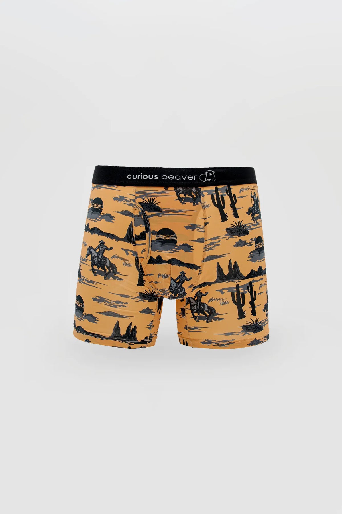 Curious Beaver Men's Boxer Briefs - Wild West