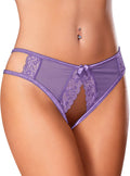 Magic Silk Women's Crotchless Low Rise Panty
