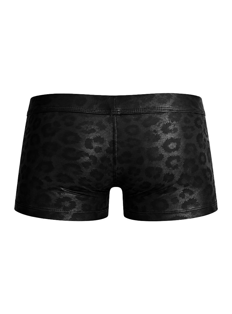 Undergear Men's Cutout Zip Trunk BK-788