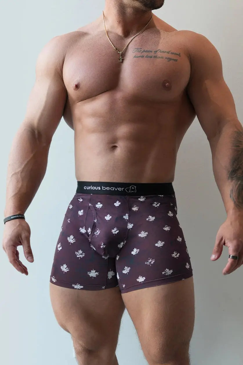 Curious Beaver Men's Boxer Briefs - Canada Flag