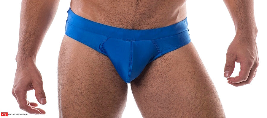 Go Softwear 4581 Men's Boost Swim Brief - Royal Blue