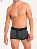Go Softwear 4943 Men's California Bliss Row Short - Charcoal