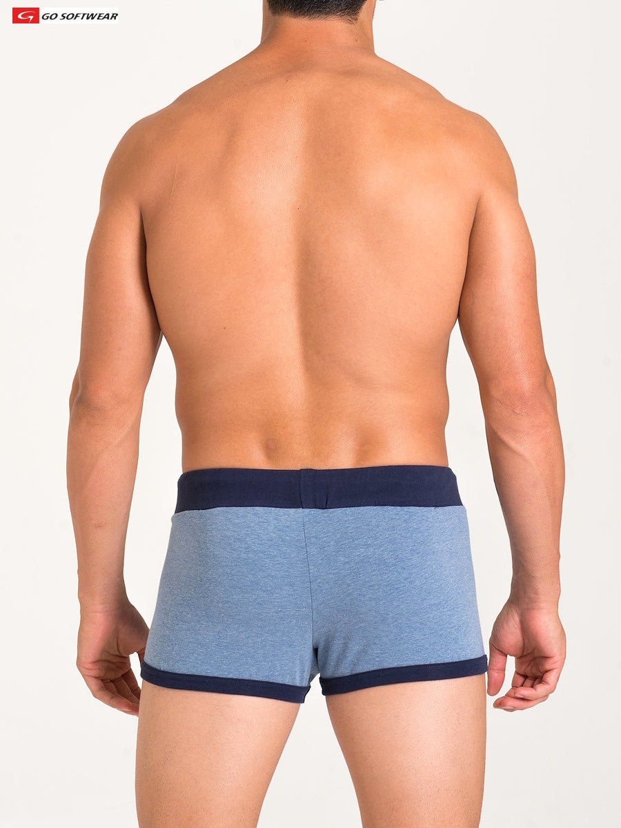 Go Softwear 4943 Men's California Bliss Row Short - Lite Denim
