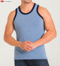 Go Softwear 4946 Men's California Bliss Classic Tank Top - Lite Denim