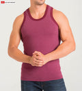 Go Softwear 4946 Men's California Bliss Classic Tank Top - Maroon