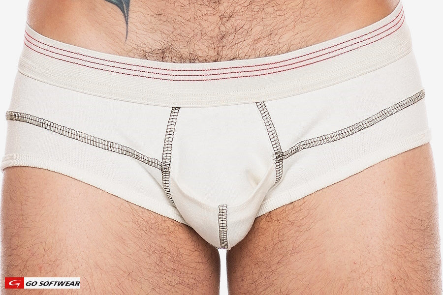Go Softwear 4412 Men's Hemp Brief - Natural
