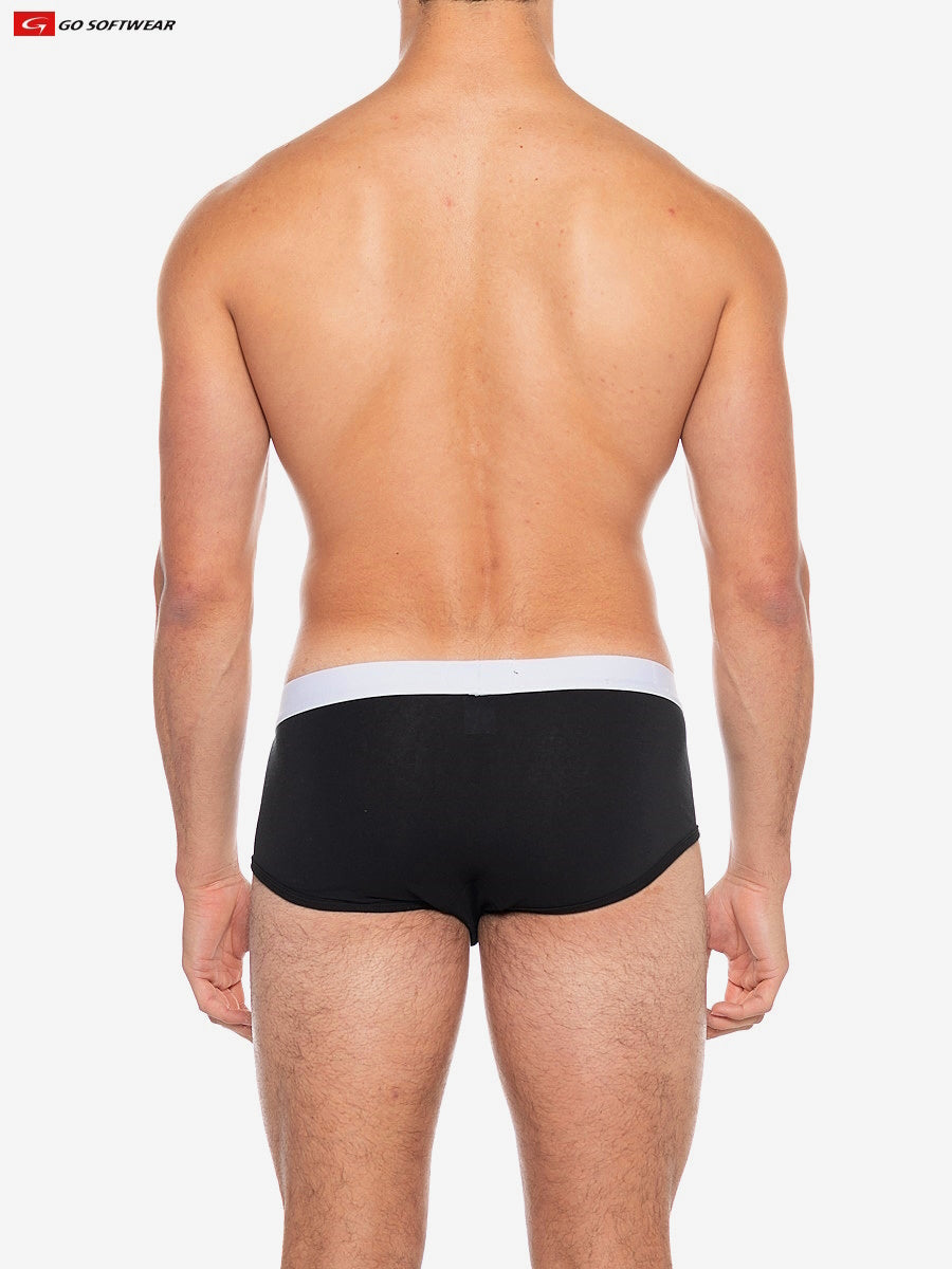 Go Softwear 2721 Men's Original Super Padded Pouch Brief - Black