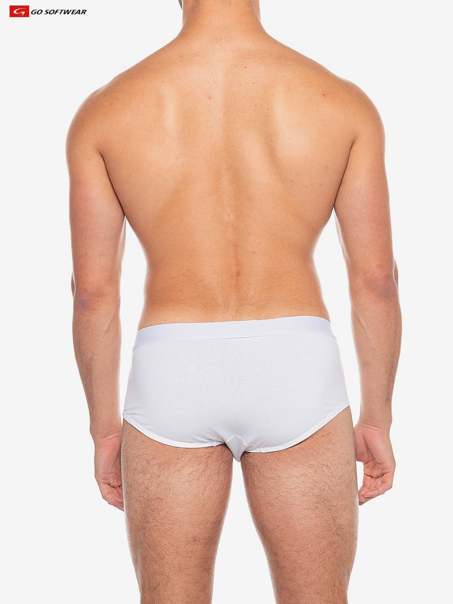 Go Softwear 2721 Men's Original Super Padded Pouch Brief - White