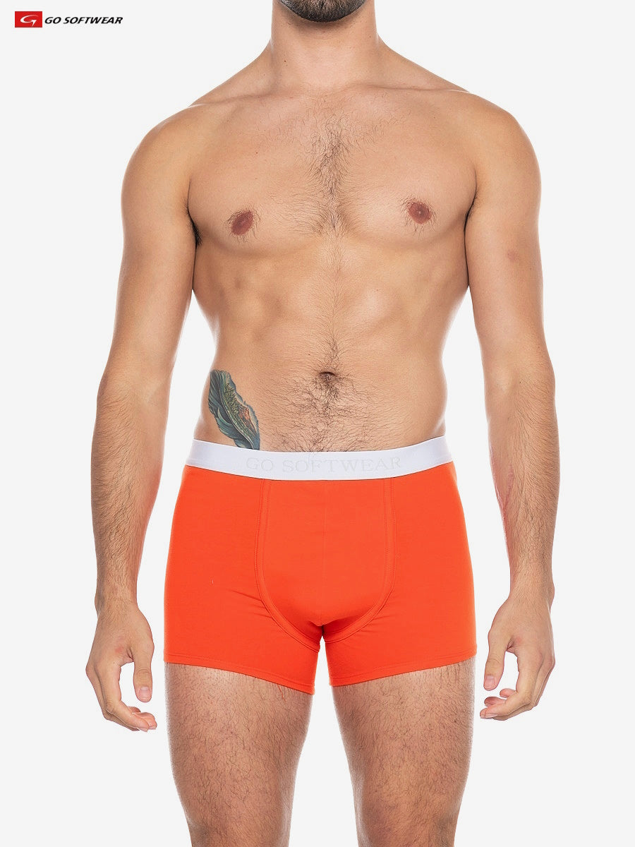 Go Softwear 2723 Men's Boost Padded Boxer - Mandarin