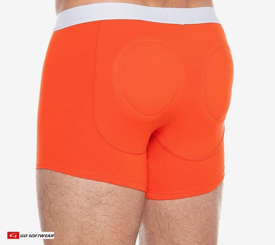 Go Softwear 2723 Men's Boost Padded Boxer - Mandarin