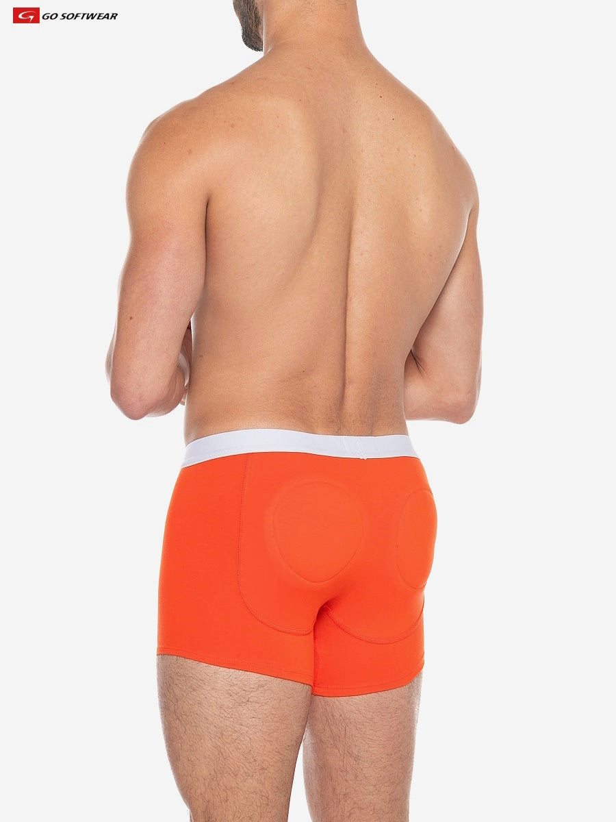 Go Softwear 2723 Men's Boost Padded Boxer - Mandarin