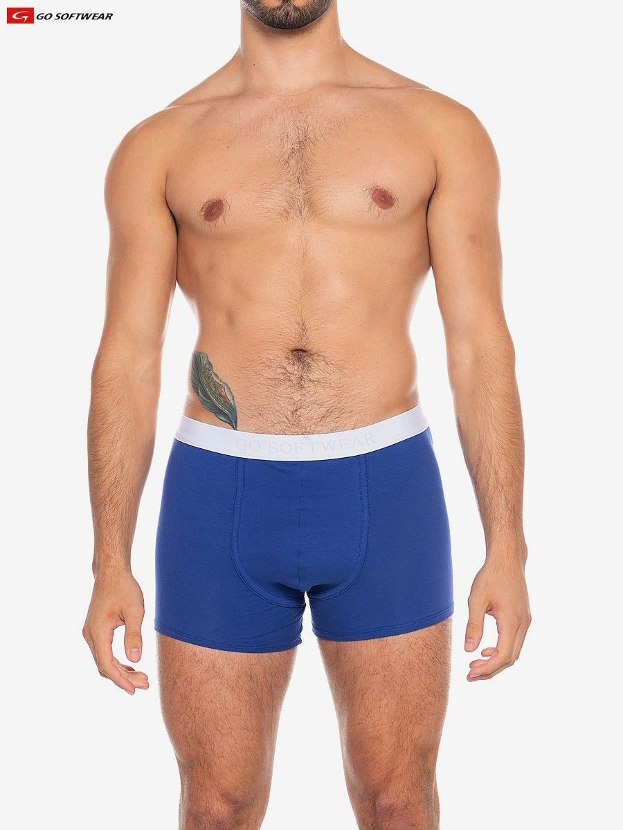 Go Softwear 2723 Men's Boost Padded Boxer - Nautical Blue
