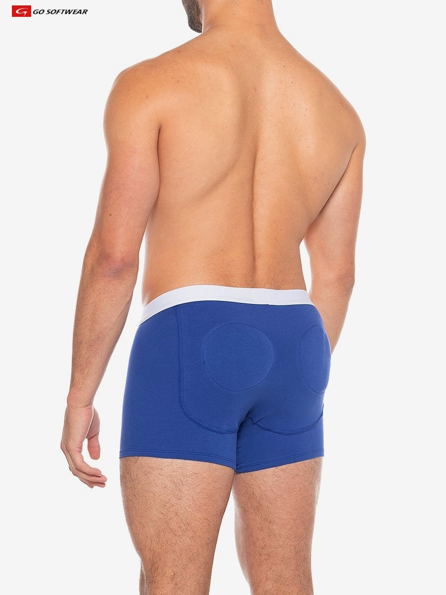 Go Softwear 2723 Men's Boost Padded Boxer - Nautical Blue