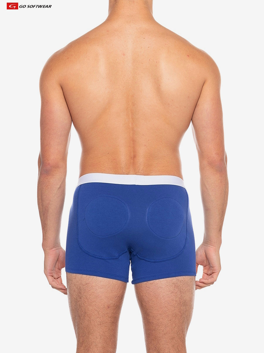 Go Softwear 2723 Men's Boost Padded Boxer - Nautical Blue