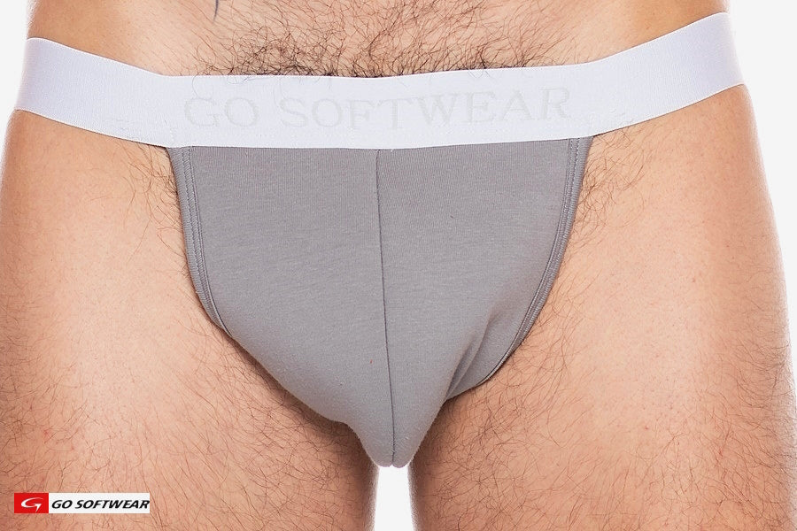 Go Softwear 2759 Men's Boost Padded Jockstrap - Pewter