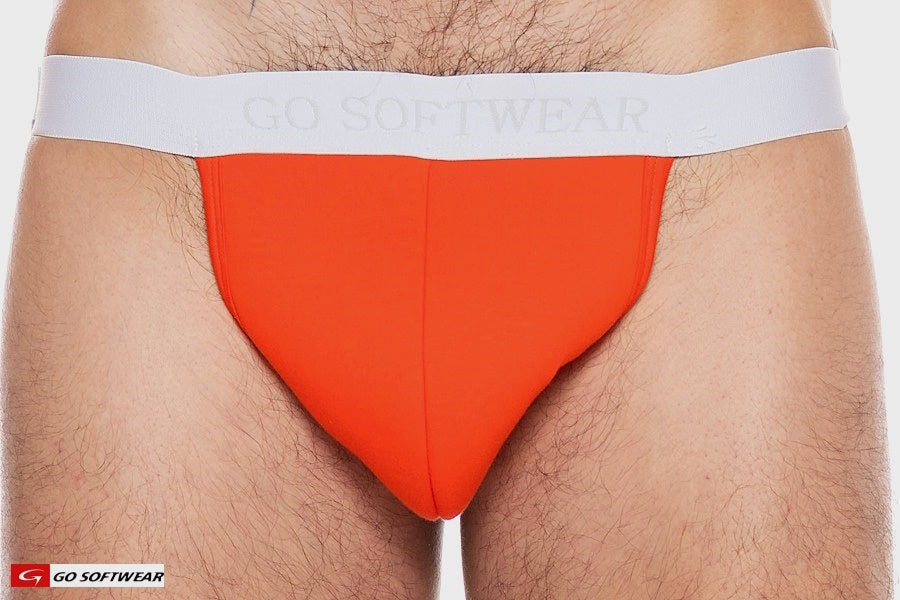 Go Softwear 2759 Men's Boost Padded Jockstrap - Mandarin