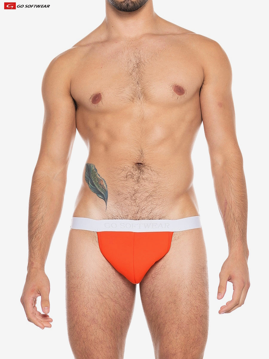Go Softwear 2759 Men's Boost Padded Jockstrap - Mandarin