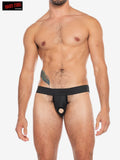 Hard Core 5539 Men's X Scrotal Suspensory Jockstrap - Midnight