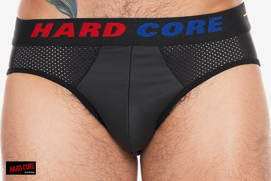 Hard Core 5522 Men's X Backless Brief - Midnight