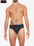 Hard Core 5522 Men's X Backless Brief - Midnight
