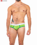 Go Softwear 2011 Men's Cal. Classic Lo Rise Brief - Kiwi/Mint Green