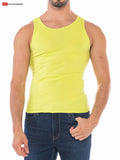 Go Softwear 4915 Men's Resort Rib Tank - Sunny Lime