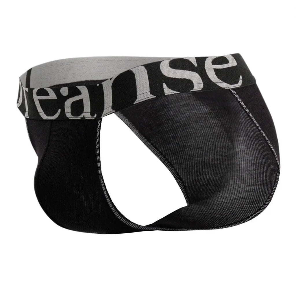 Doreanse Men's Underwear 1313-BLK Ribbed Micromodal Bikini Color Black