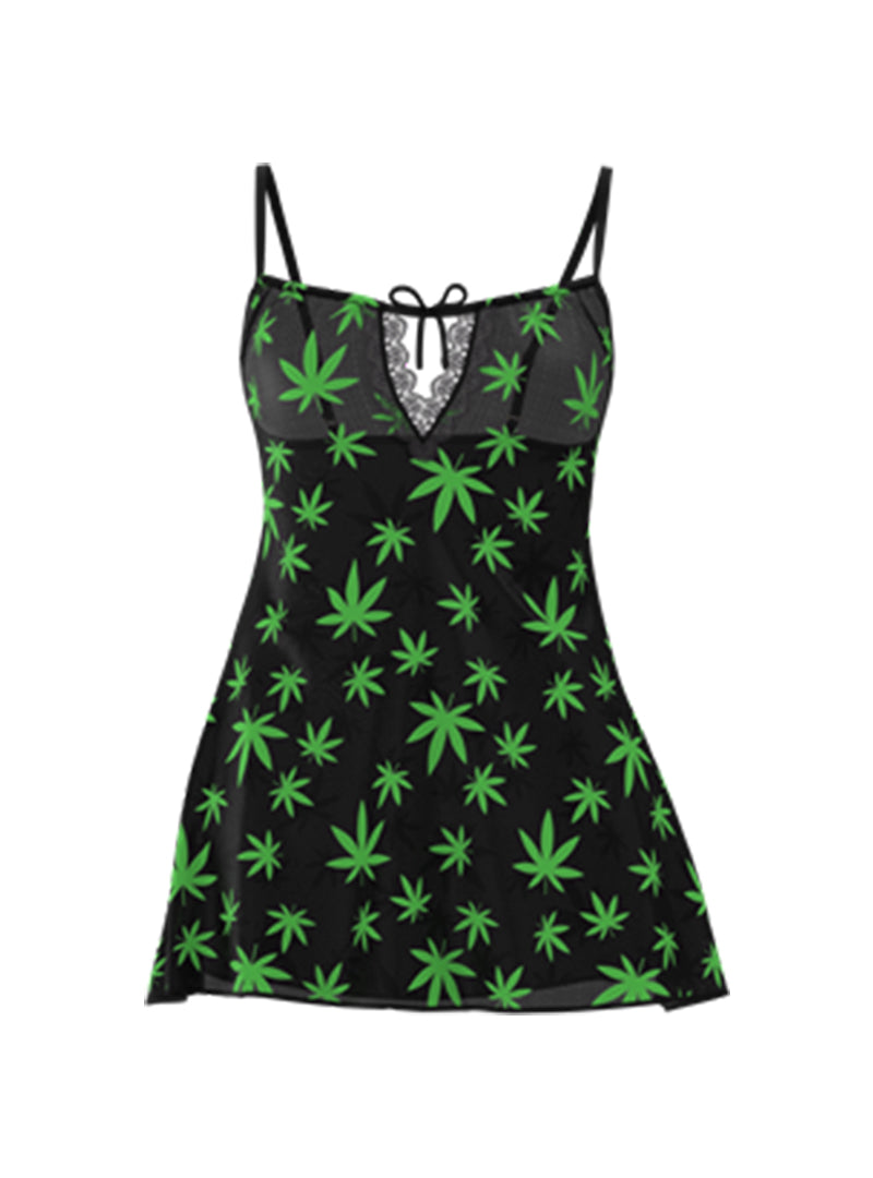 Magic Silk Women's Dress & G-String Set