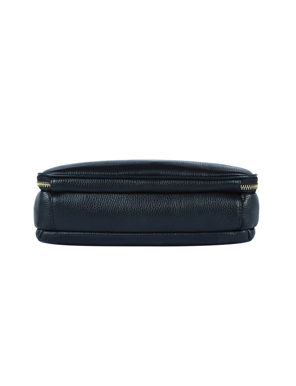 FELICITY LEATHER XBODY BAG- E1-0814A-BLK