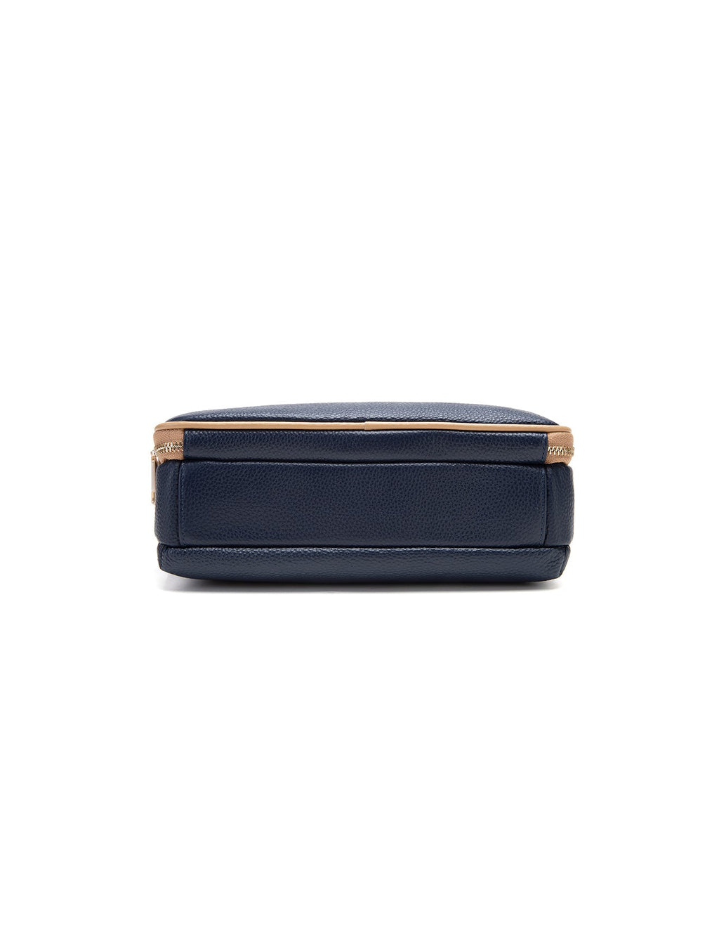 FELICITY LEATHER XBODY BAG- E1-0814A-NVY/CAM